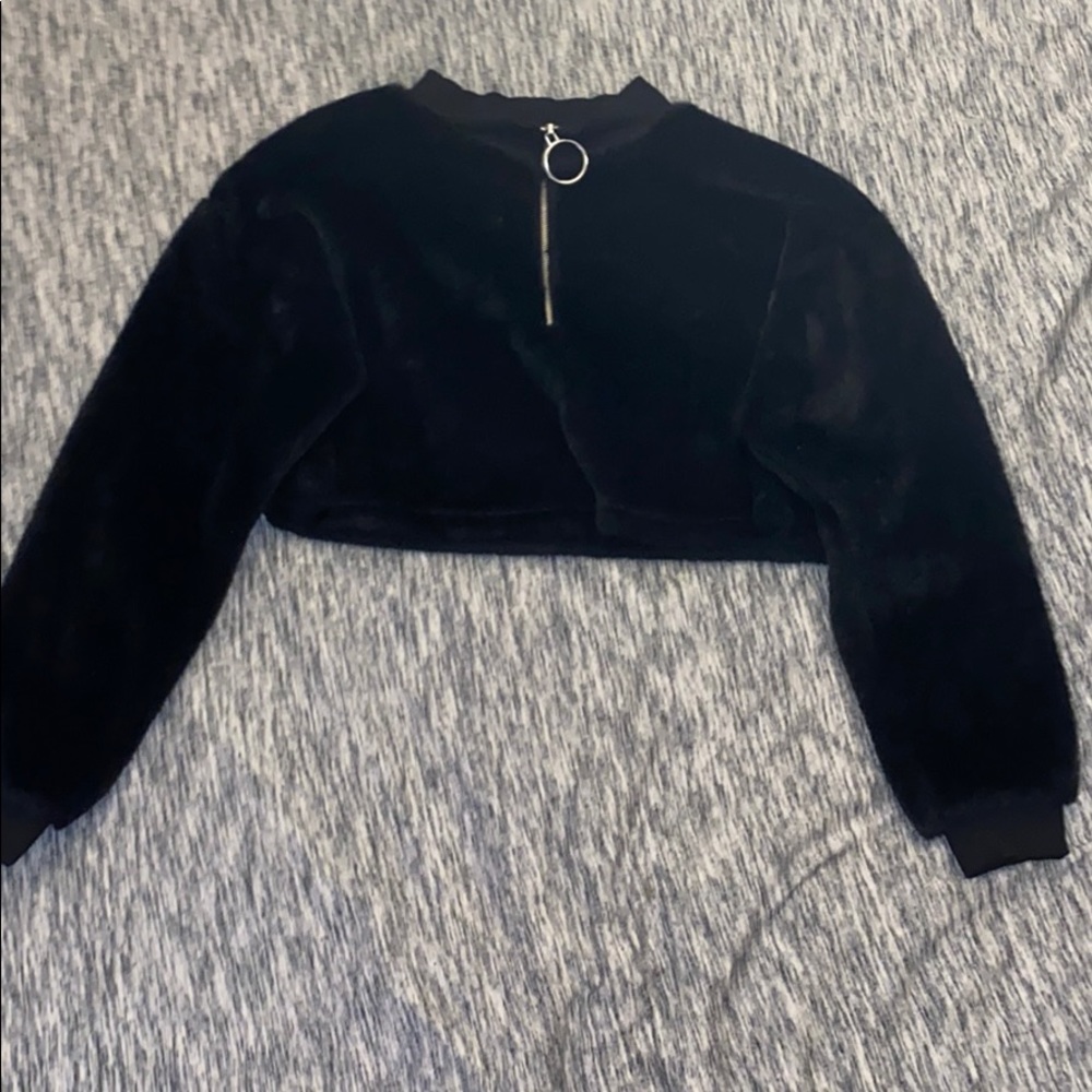 may pink crop top jacket